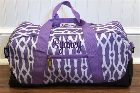 monogrammed overnight bags for girls